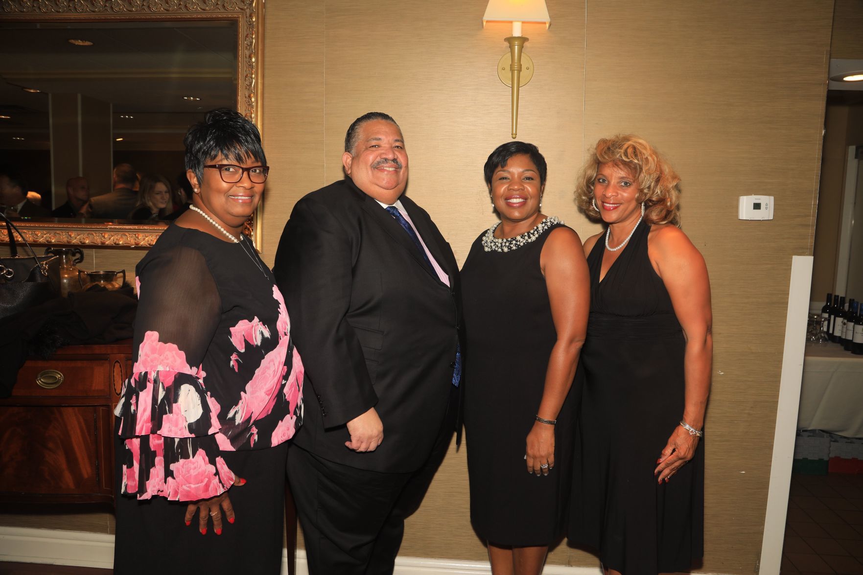 Nina and Larry Jones, Malette Stevens, Andreal Hoosman